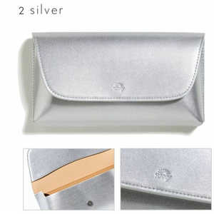 いろは出版 SUNNY FLAT PEN POUCH silver LSPL02 いろは出版 SUNNY FLAT PEN POUCH silver LSPL02