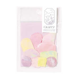 いろは出版 Quarry stone seal pink mix GQF02 いろは出版 Quarry stone seal pink mix GQF02