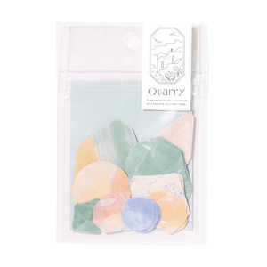 いろは出版 Quarry stone seal green mix GQF04 いろは出版 Quarry stone seal green mix GQF04