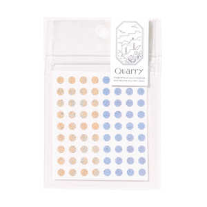 いろは出版 Quarry tiny stone seal beige×blue GQS01 いろは出版 Quarry tiny stone seal beige×blue GQS01