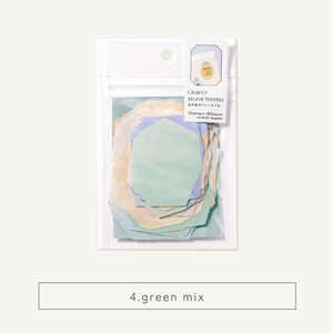 いろは出版 Quarry stone memo green mix-me GQM04 いろは出版 Quarry stone memo green mix-me GQM04