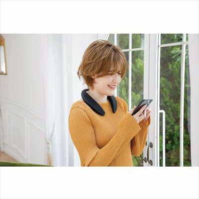 ライソン ウェアラブルスピーカー SP-35 ［Bluetooth対応］ ブラック