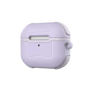 KUTUROGIAN SOLiDE POCKET ハイブリッド抗菌ケース for AirPods (第3世代) - Purple SOLiDE SD-AP21-PO-PL