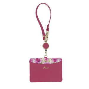 ナチュラルデザイン Fleur フルール パスケース/IDカードホルダー マゼンタ IDCIDPFLE ナチュラルデザイン Fleur フルール パスケース/IDカードホルダー マゼンタ IDCIDPFLE