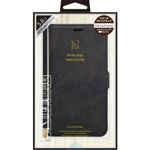 ナチュラルデザイン iPhone 11 Pro 5.8インチ専用手帳型ケース Style Natural Black iP19_58-VS03