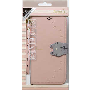 ナチュラルデザイン iPhone 11 Pro 5.8インチ専用手帳型ケース Cocotte Pink Beige iP19_58-COT03