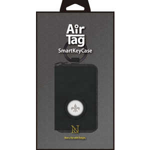 ナチュラルデザイン AirTagケース Style Natural Black ブラック AT-VS03 ナチュラルデザイン AirTagケース Style Natural Black ブラック AT-VS03