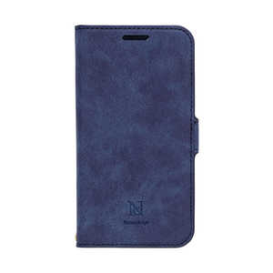 ナチュラルデザイン iPhone 13 mini　5.4インチ 手帳型ケース Style Natural Blue Style Natural ブルー iP21_54-VS07 ブルー
