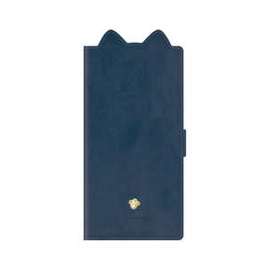 ナチュラルデザイン マルチタイプ手帳型ケース L-size Mewmew Navy blue Mewmew ネイビーブルー ML-L-MEW02 ナチュラルデザイン マルチタイプ手帳型ケース L-size Mewmew Navy blue Mewmew ネイビーブルー ML-L-MEW02