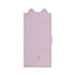 ナチュラルデザイン マルチタイプ手帳型ケース L-size Mewmew Pastel Light purple ライトパープル MLLMEWP02 ナチュラルデザイン マルチタイプ手帳型ケース L-size Mewmew Pastel Light purple ライトパープル MLLMEWP02
