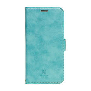 ナチュラルデザイン iPhone 14 6.1インチ /13 StykeNatural 革風手帳型ケース Style Natural Turquoise(ターコイズ) iP22-61-VS08