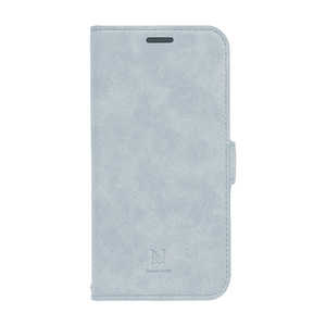 ナチュラルデザイン iPhone 14 6.1インチ /13 StykeNatural 革風手帳型ケース Style Natural BlueGray(ブルーグレイ) iP22-61-VS10