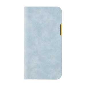 ナチュラルデザイン iPhone 14 6.1インチ /13 Flat. 手帳型ケース Flat. BlueGray(ブルーグレイ) iP22-61-FLAT03