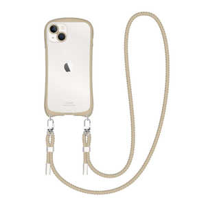 ナチュラルデザイン iPhone 14 6.1インチ /13 i.Color ショルダーストラップ付 HYDケース i.Color ベージュ iP22-61-ICSH04 ナチュラルデザイン iPhone 14 6.1インチ /13 i.Color ショルダーストラップ付 HYDケース i.Color ベージュ iP22-61-ICSH04