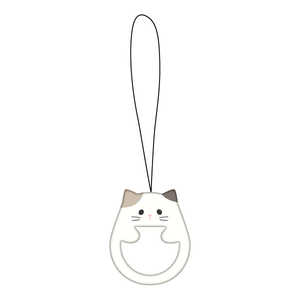ナチュラルデザイン Petit Animal リングストラップ Petit Animal みけねこ RSPA01 ナチュラルデザイン Petit Animal リングストラップ Petit Animal みけねこ RSPA01