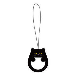 ナチュラルデザイン Petit Animal リングストラップ Petit Animal くろねこ RSPA02 ナチュラルデザイン Petit Animal リングストラップ Petit Animal くろねこ RSPA02