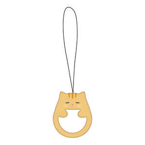 ナチュラルデザイン Petit Animal リングストラップ Petit Animal 茶トラ RSPA03 ナチュラルデザイン Petit Animal リングストラップ Petit Animal 茶トラ RSPA03