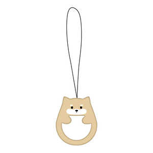 ナチュラルデザイン Petit Animal リングストラップ Petit Animal まめ柴 RSPA05 ナチュラルデザイン Petit Animal リングストラップ Petit Animal まめ柴 RSPA05