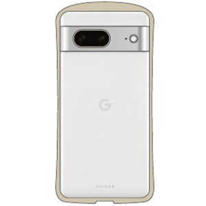 ナチュラルデザイン GooglePixel 7a専用背面型ケース Chrome-CLEAR ベージュ GP7a-CHC07