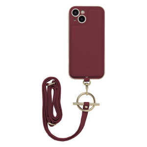 ナチュラルデザイン iPhone15 6.1インチ mila ケース mila ボルドー iP23-61-MIL06 ナチュラルデザイン iPhone15 6.1インチ mila ケース mila ボルドー iP23-61-MIL06