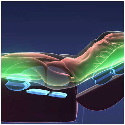 コニー シェイプエアープレミアム ローズピンク マッサージ座椅子