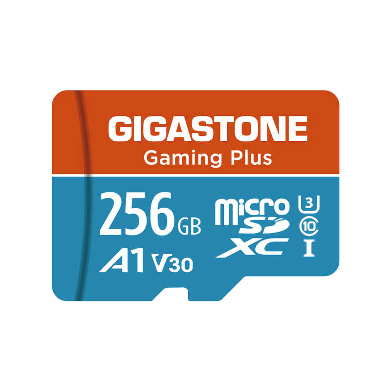 GIGASTONE GIGASTONE microSDカード A1V30ゲーミングプラス 256GB (Class10) GJMX-BC256GA1U3 GJMX-BC256GA1U3