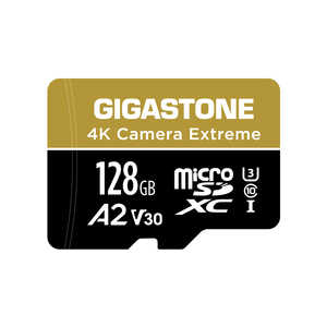 GIGASTONE ｍicroSDカード A2V30 Game Proカメラ･エクストリームシリーズ (128GB/Class10) GJMX-BC128GBA2V30