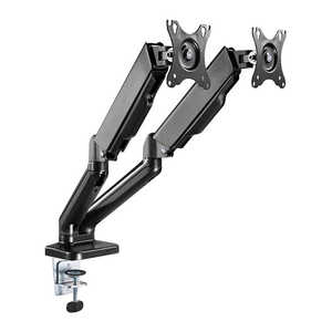 UNIQ 液晶モニターアーム G-arm ブラック (ガス圧式/2画面4軸1タイプ) UPC-GM24GAS2 UNIQ 液晶モニターアーム G-arm ブラック (ガス圧式/2画面4軸1タイプ) UPC-GM24GAS2