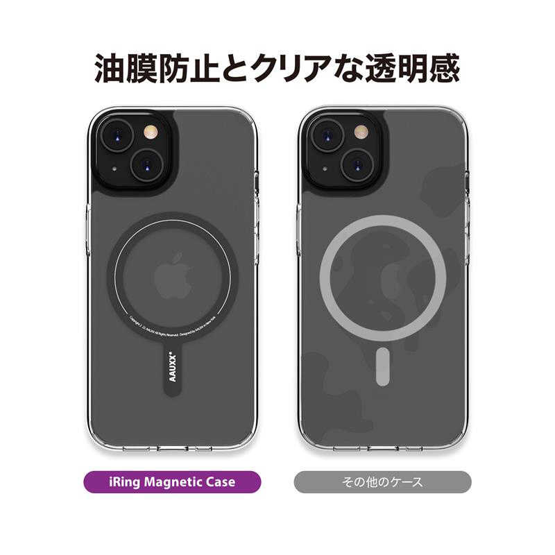 UNIQ UNIQ iRingMagnetic Case for iphone13proMAX クリア UMS-IR16MG13PMC UMS-IR16MG13PMC