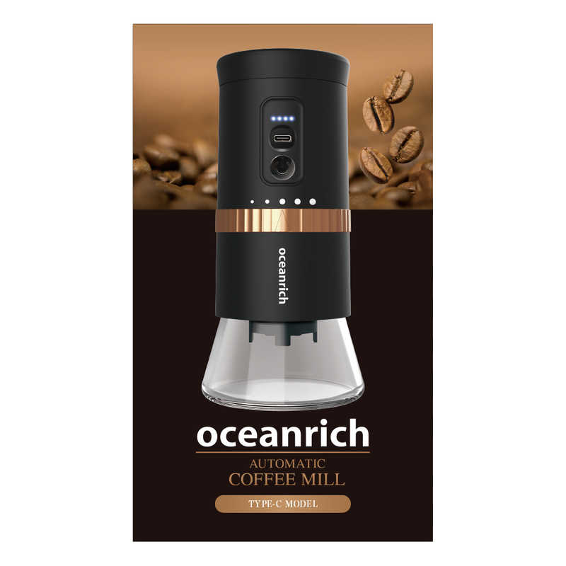 UNIQ UNIQ oceanrich 自動コーヒーミル G2 TypeCモデル Black UQ-ORG2CBK UQ-ORG2CBK