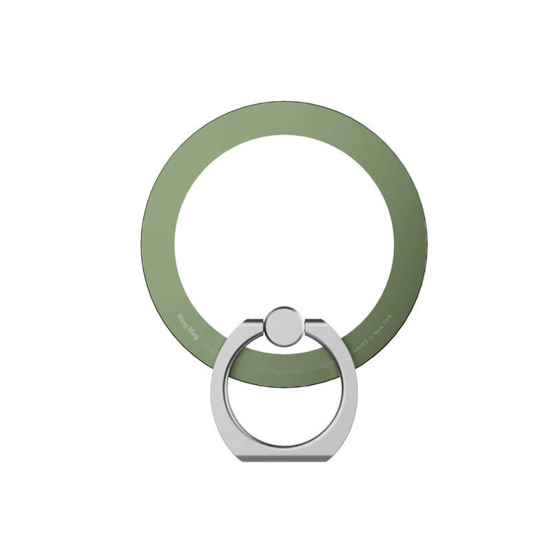 UNIQ UNIQ マグネット簡単着脱スマホリング iRingMag ALPINE GREEN UMS-IR15MGAG2 UMS-IR15MGAG2