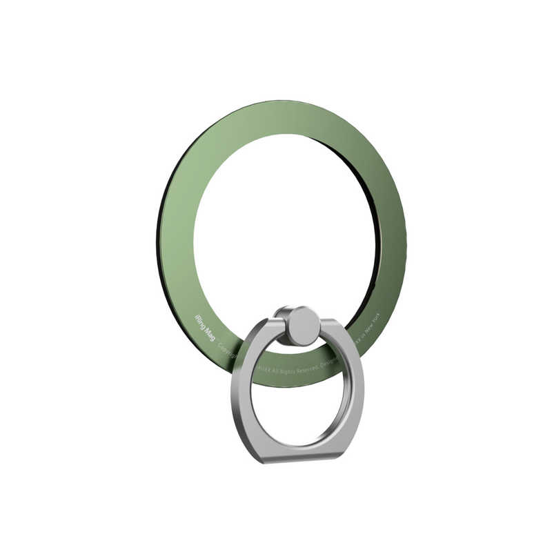 UNIQ UNIQ マグネット簡単着脱スマホリング iRingMag ALPINE GREEN UMS-IR15MGAG2 UMS-IR15MGAG2