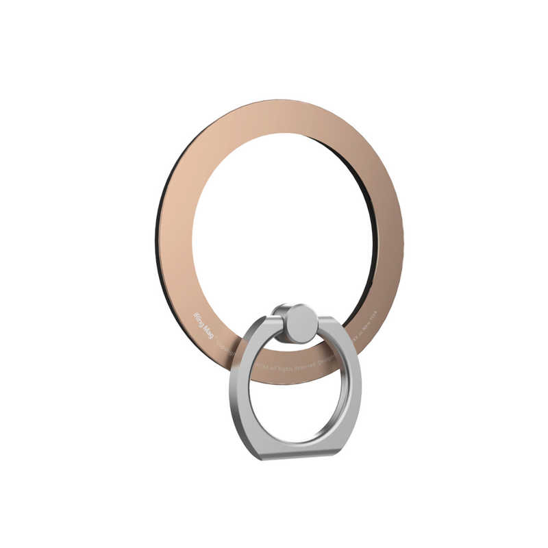 UNIQ UNIQ マグネット簡単着脱スマホリング iRingMag Rose Gold UMS-IR15MGRG2 UMS-IR15MGRG2