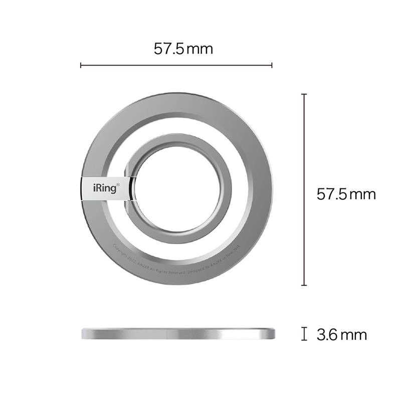 UNIQ UNIQ iRingM2 Silver UMS-IR17MGSL UMS-IR17MGSL