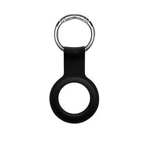 BELEX AirTag silicon Key Ring(エアタグ シリコンキーリング) ブラック DEVIA BLDVAT01BK