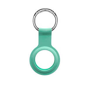 BELEX AirTag silicon Key Ring(エアタグ シリコンキｰリング) グリｰン DEVIA BLDVAT01GR