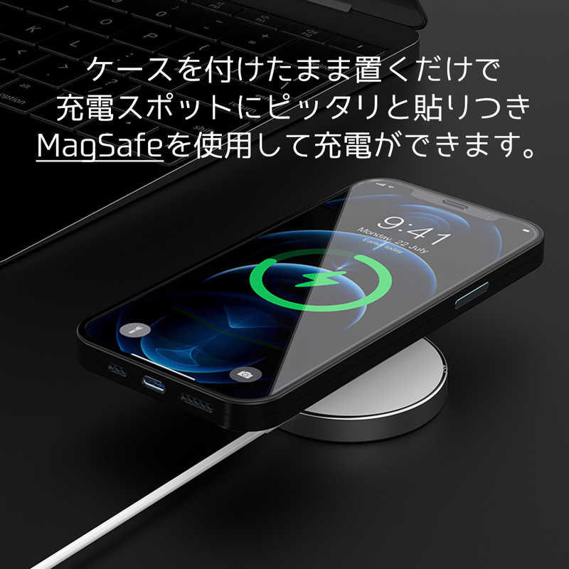 BELEX BELEX iPhone 13 Pro Max対応 Nature Series magnetic case DEVIA blue DEVIA4276 DEVIA4276