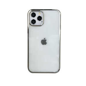 BELEX iPhone 13 Pro 対応 Glimmer series case (PC) DEVIA Silver DEVIA4301