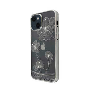BELEX iPhone 13 対応 Crystal Flora Series case DEVIA silver DEVIA4322 BELEX iPhone 13 対応 Crystal Flora Series case DEVIA silver DEVIA4322