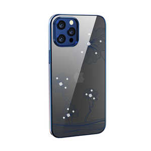 BELEX iPhone 13 Pro 対応 Crystal Flora Series case DEVIA blue DEVIA4327 BELEX iPhone 13 Pro 対応 Crystal Flora Series case DEVIA blue DEVIA4327