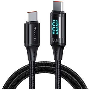 MCDODO Digital HD Type-c to Type-c 100W Data Cable 1.2m Mcdodo Black BLMDCA06