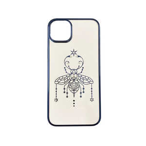 BELEX iPhone 14 6.1インチ Crystal Bee Sereis Case (PC) DEVIA blue BDVCSA08IP14BL