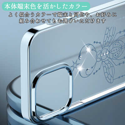 BELEX iPhone 14 Pro Max 6.7インチ Crystal Bee Sereis Case (PC