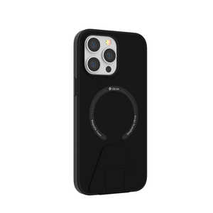 BELEX iPhone 14 Plus 6.7インチ Randy Series Magnetic Case With Stand DEVIA black BDVCSA09IP14LBK