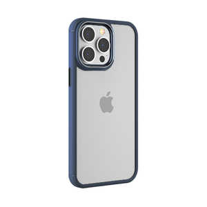 BELEX iPhone 14 6.1インチ Crystal Series Shockproof Case DEVIA blue BDVCSA10IP14BL