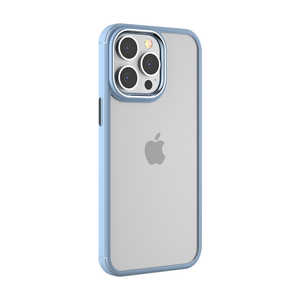 BELEX iPhone 14 Pro 6.1インチ Crystal Series Shockproof Case DEVIA blue BDVCSA10IP14PBL
