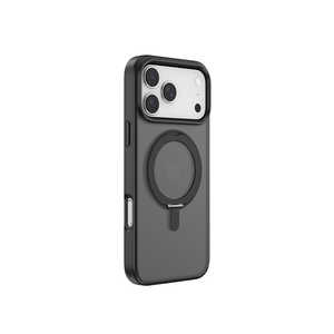 BELEX iPhone17 Pro Max Eleguard Series Magnetic Shockproof 360°Rotating Stand Case BLDVCS11-17PM-BK