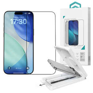 BELEX iPhone17 Van Series Crystal Diamond Hardness Tempered Glass(With Assist Tool) BLDVGL07-17-DT