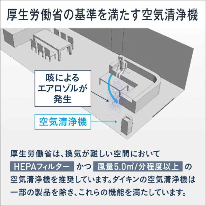 ダイキン　DAIKIN ダイキン　DAIKIN 加湿空気清浄機 ブラウン 空気清浄:31畳まで 加湿(最大):19畳まで PM2.5対応 MCK70ZBK-T MCK70ZBK-T