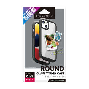 PGA iPhone 13 mini 5.4 饹ե 饦ɥ Premium Style ֥å PG21JGT01BK